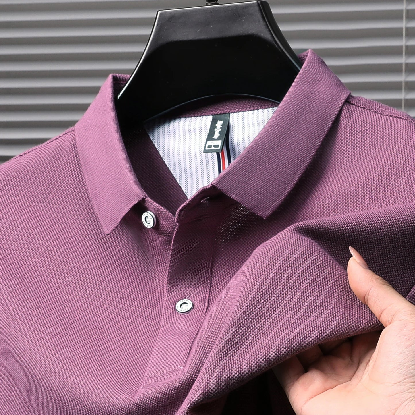 Luxora Men's 100% Pure Cotton Polo Shirt — High-Quality Breathable Tee | Business Casual & Daily Wear | 16 Colors