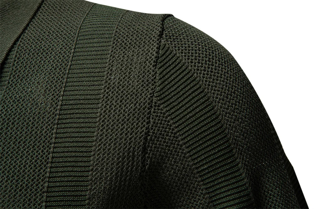 Men's Premium Mesh Polo Shirt — Breathable Knit, Turn-Down Collar, Solid & Striped Summer Top