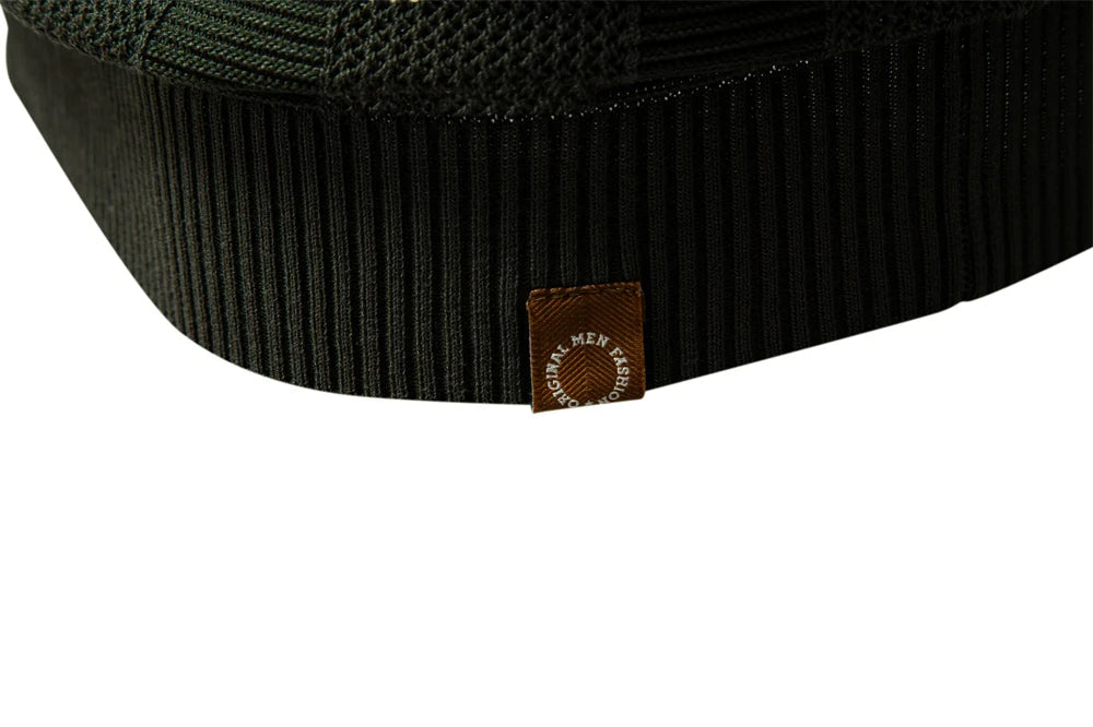 Men's Premium Mesh Polo Shirt — Breathable Knit, Turn-Down Collar, Solid & Striped Summer Top