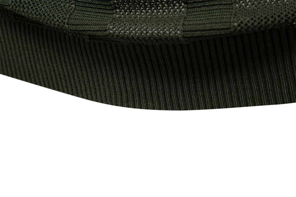 Men's Premium Mesh Polo Shirt — Breathable Knit, Turn-Down Collar, Solid & Striped Summer Top