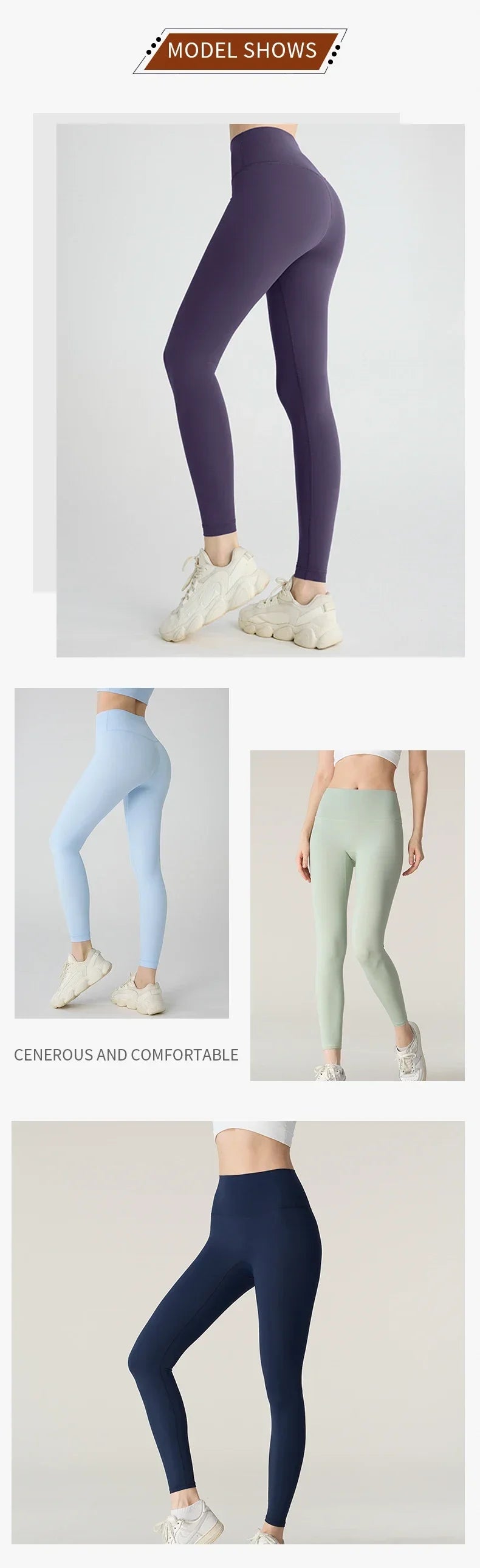 Women's Premium High-Waist Yoga Leggings — Breathable, Quick-Dry, Fitness & Gym Pants