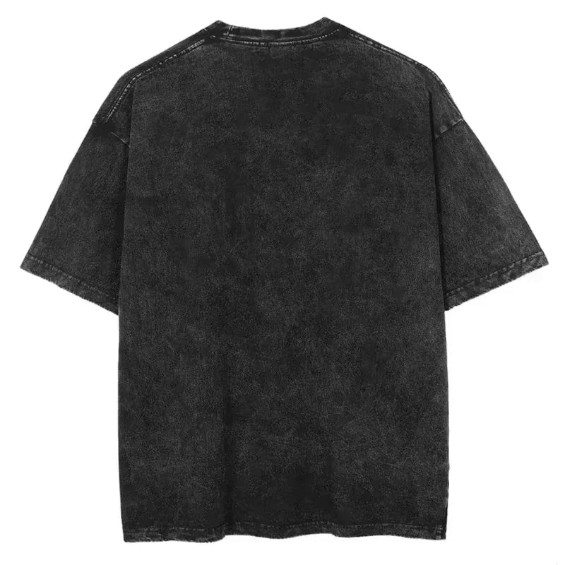 My Chemical Romance Oversized T-Shirt | Retro Washed Y2K Punk Graphic Tee for Men & Women